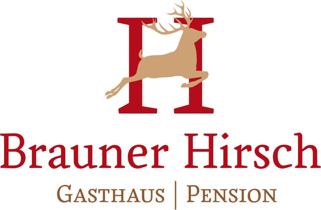 Gasthof-Pension Brauner Hirsch In Alfeld - Mittelfranken Exteriör bild